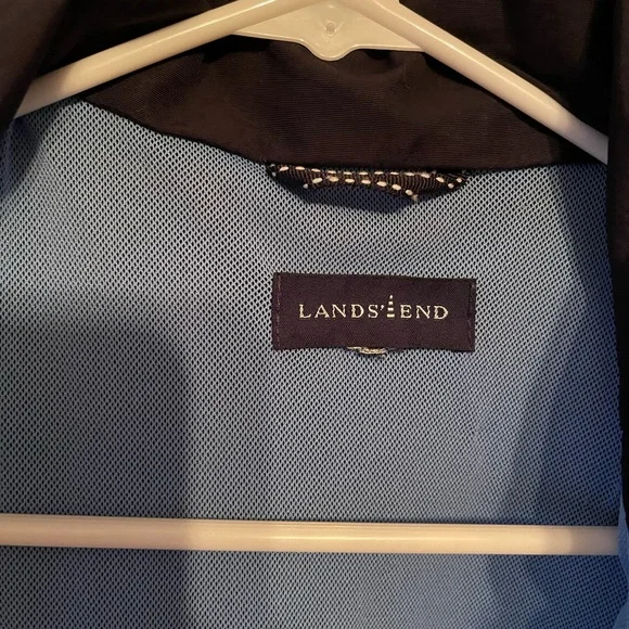 Lands End men’s full zip jacket with hood - Picture 3 of 8